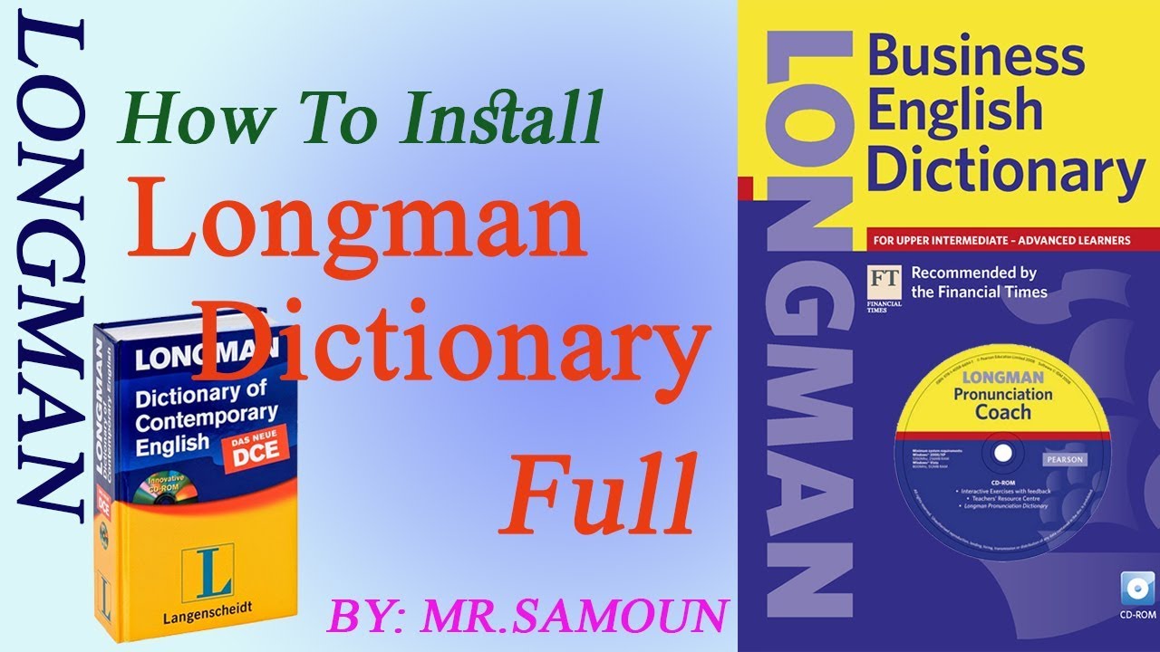 Longman online dictionary free